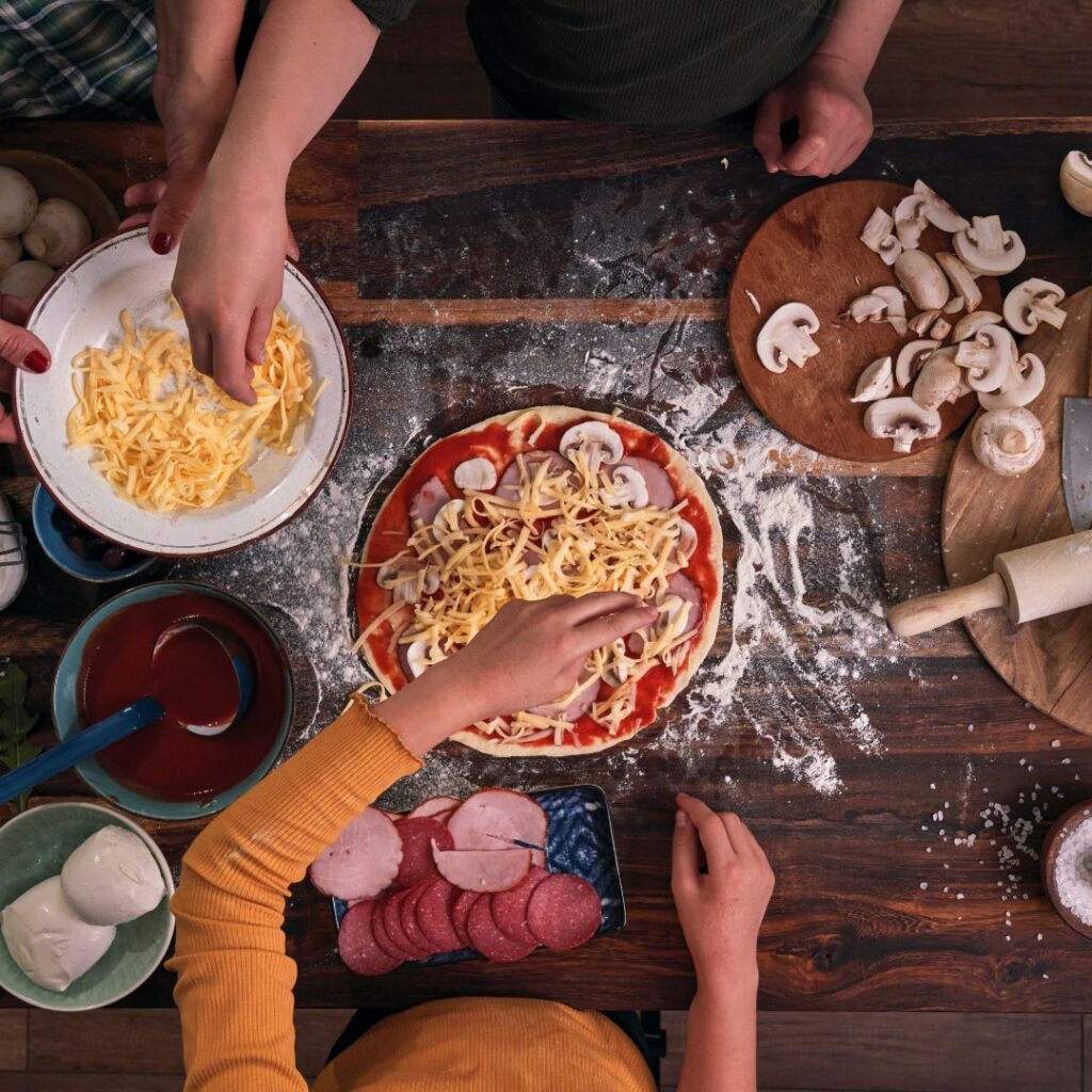 Domácí pečená pizza